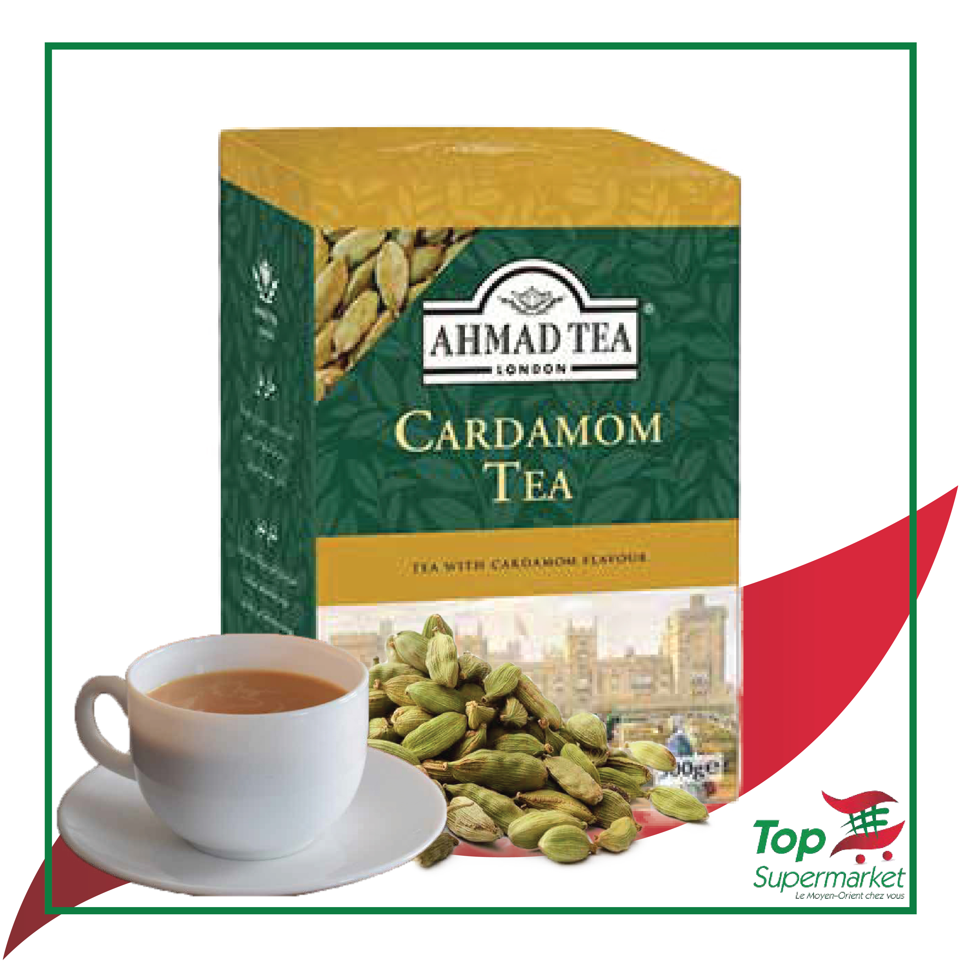 Ahmad Tea au cardamome 500gr